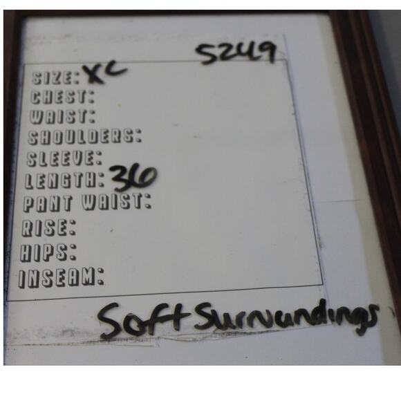 SOFT SURROUNDINGS Ballia Soft Stretch Jacket Top Purple Size XL - Picture 5 of 5